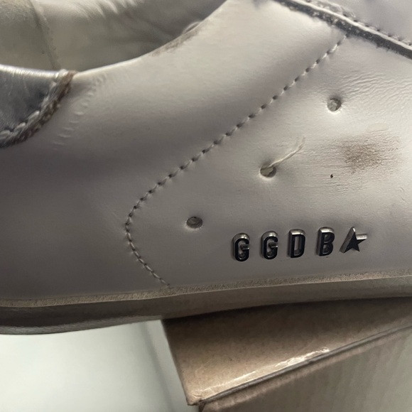 Golden Goose Deluxe Brand Women's Superstar Sneaker White Grey 39 Low Pre Owned - Picture 6 of 16